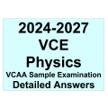 2024 VCAA VCE Physics Sample Exam Answers